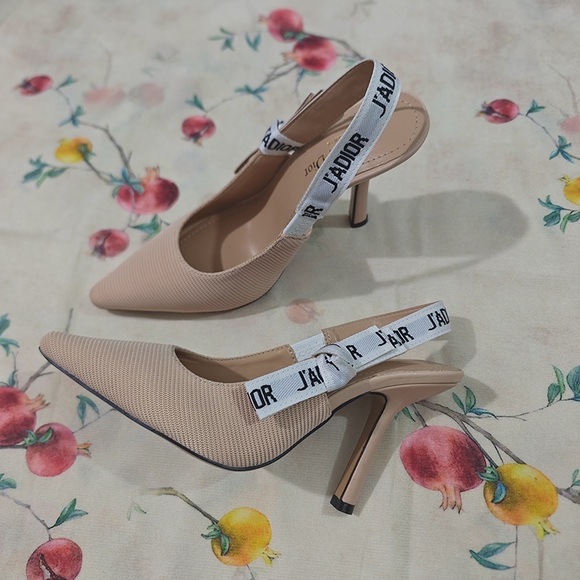 Dior Shoes - Dior Nude Pink Pumps